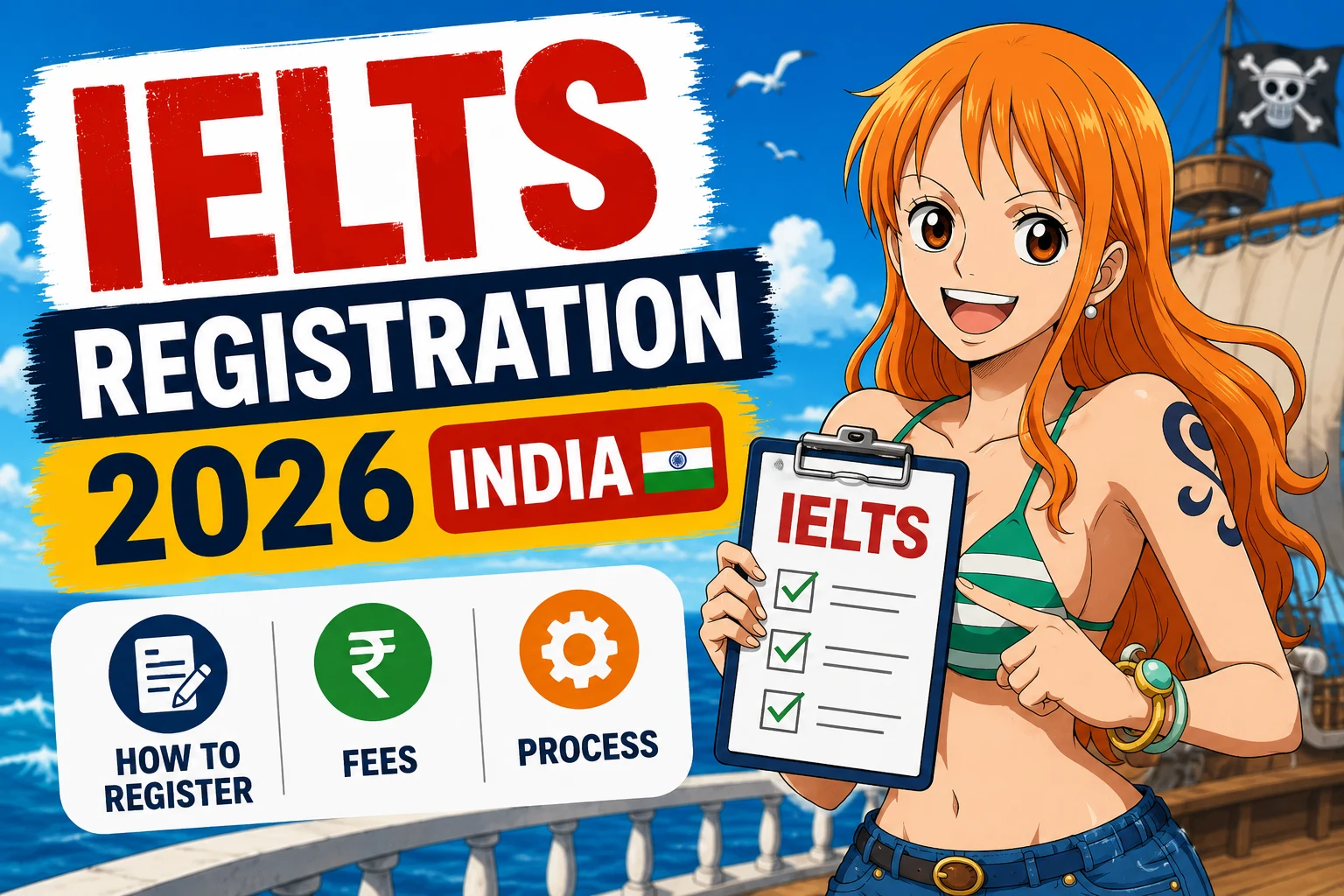 Student registering for IELTS online on IDP India portal